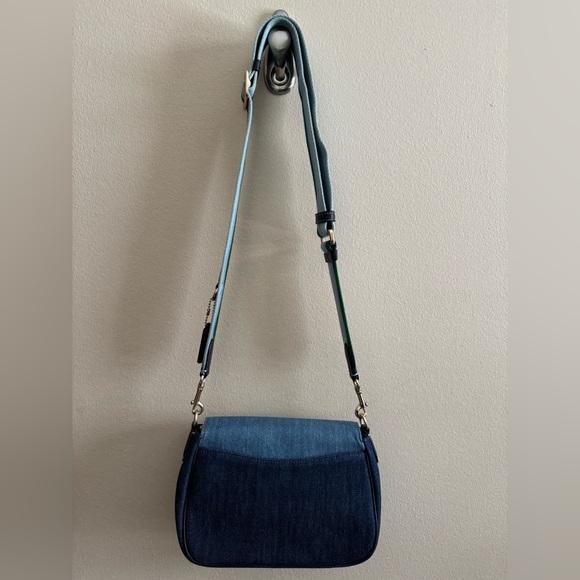 Coach Blue Denim Crossbody Bag - Picture 9 of 12